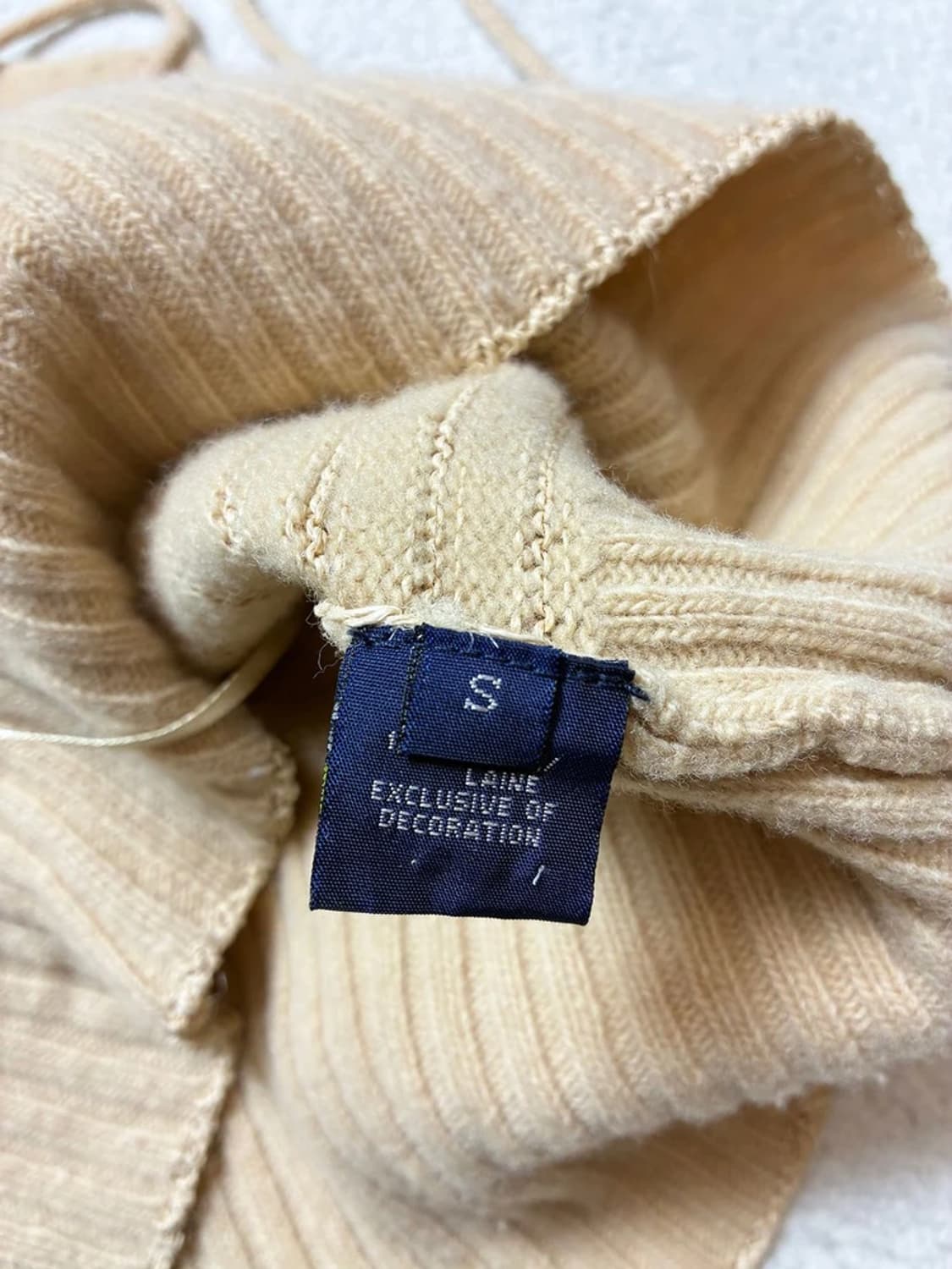 폴로 랄프로렌 00's 울 슬리브 리스 탱크탑 PN7707 상품이미지7