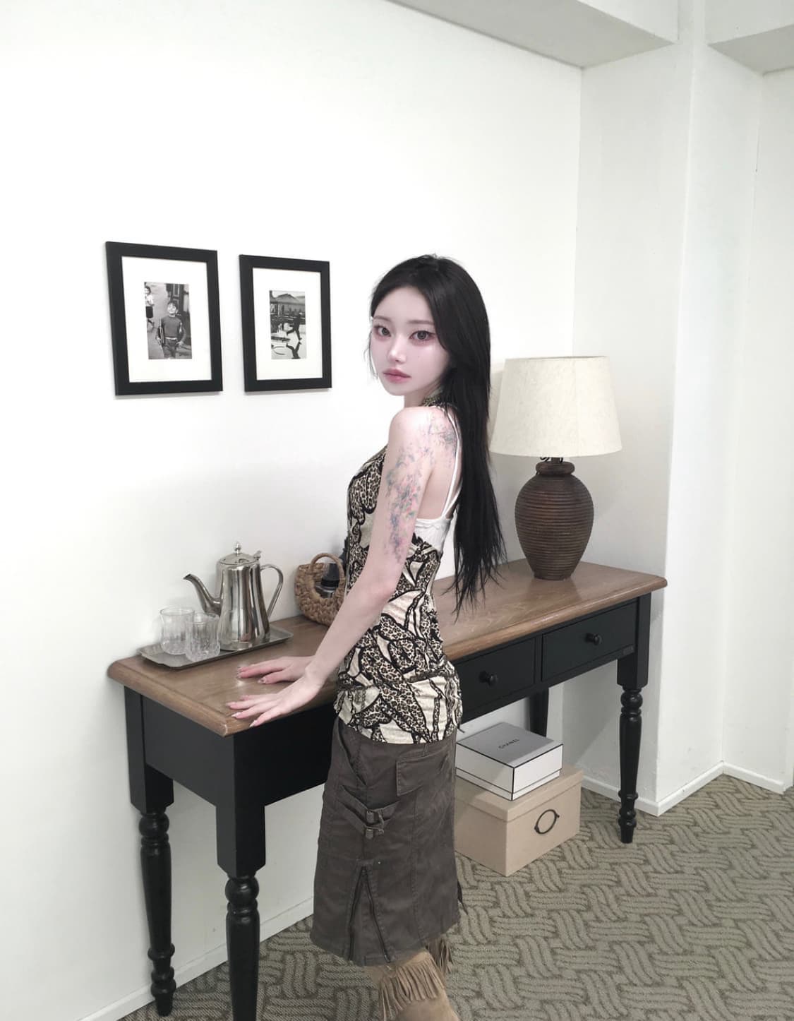 Oriental sleeveless top 상품이미지2