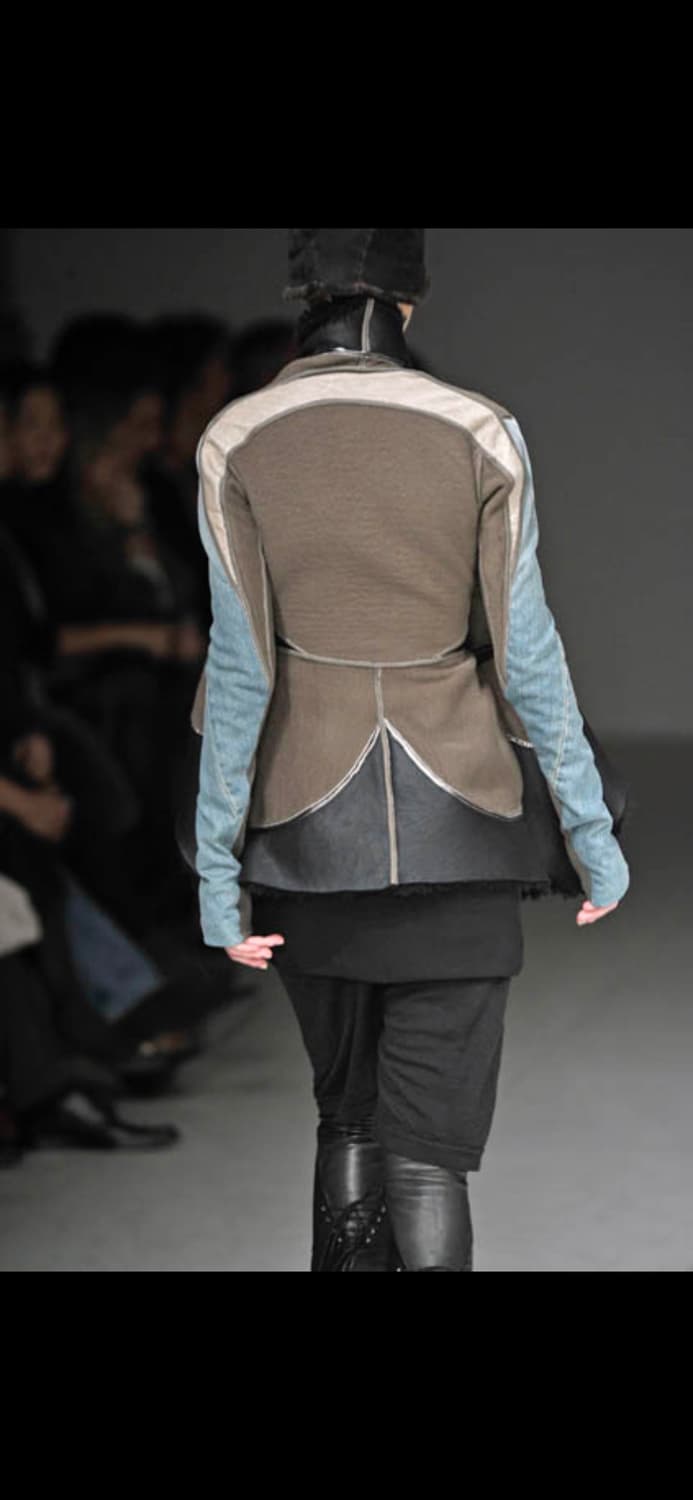 릭오웬스 머드 데님 트럭커자켓 상품이미지4