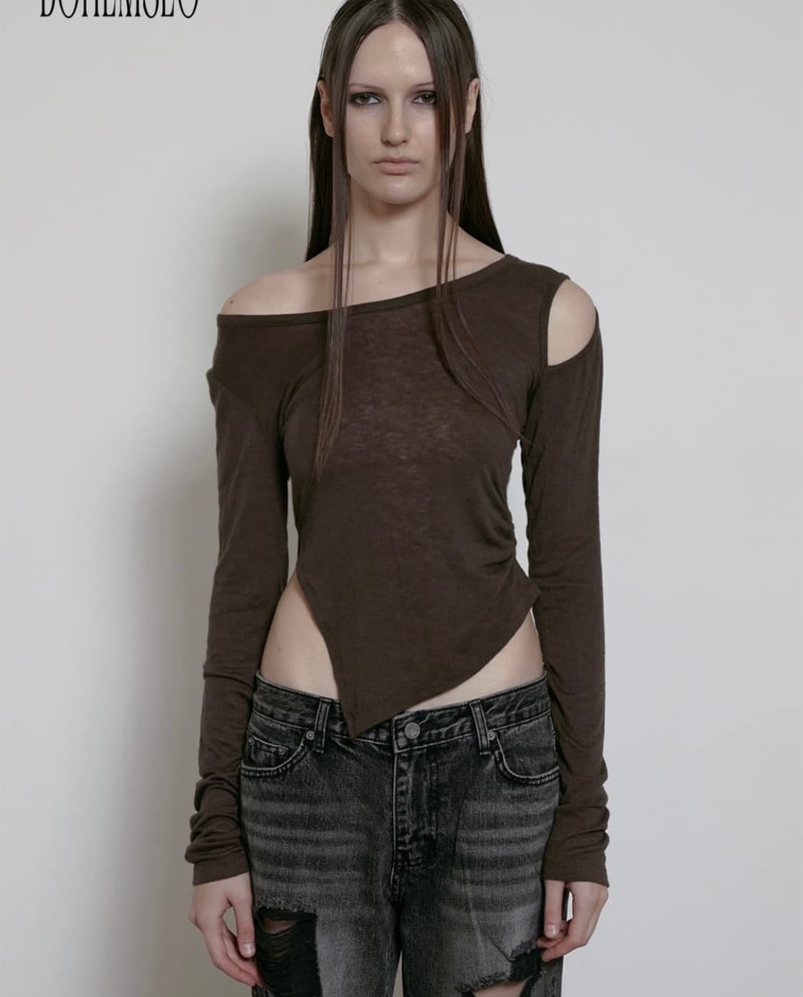 보헤미안서울 슬리브 탑 상품이미지1