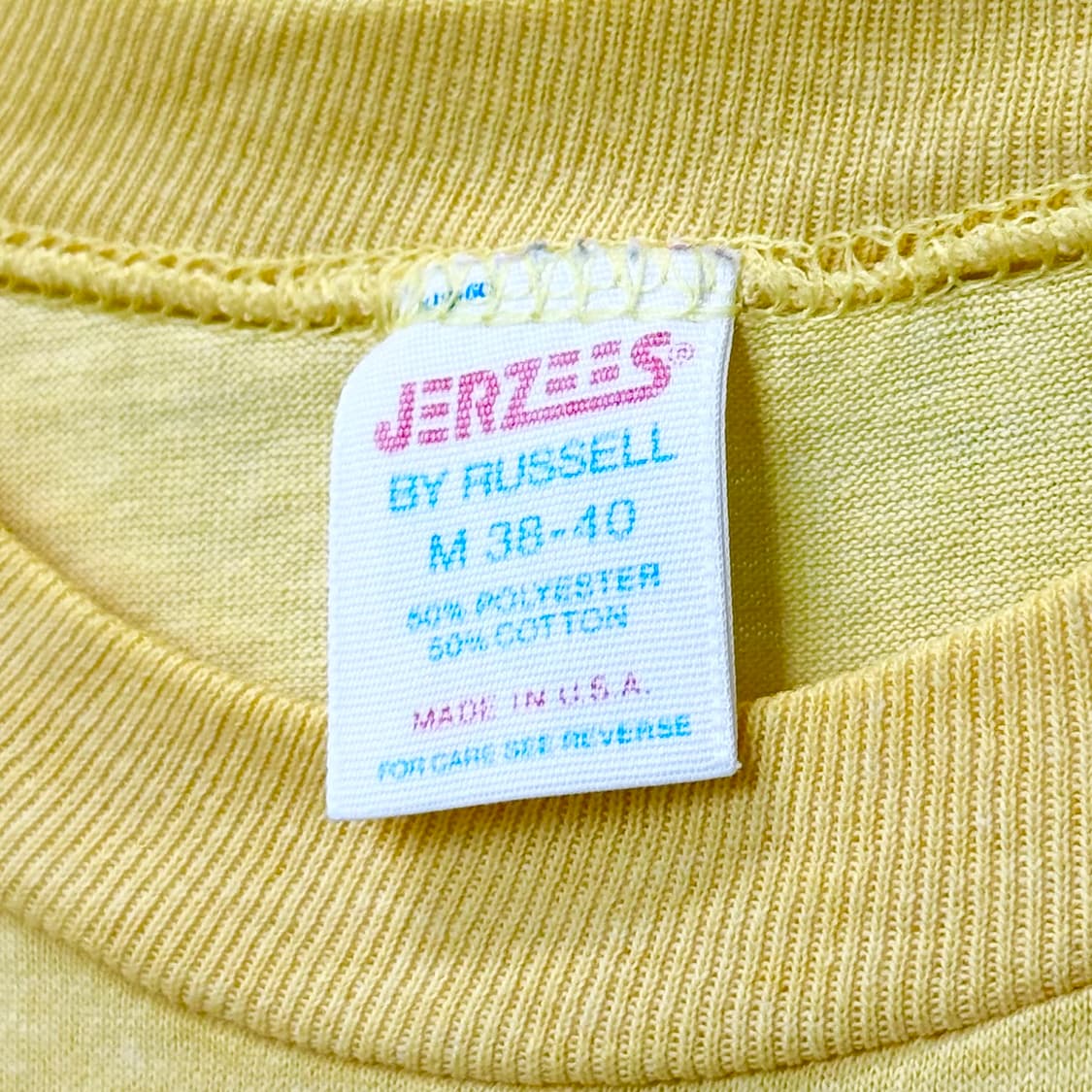 80s 저지스 바이 러셀 빈티지 티셔츠 상품이미지5