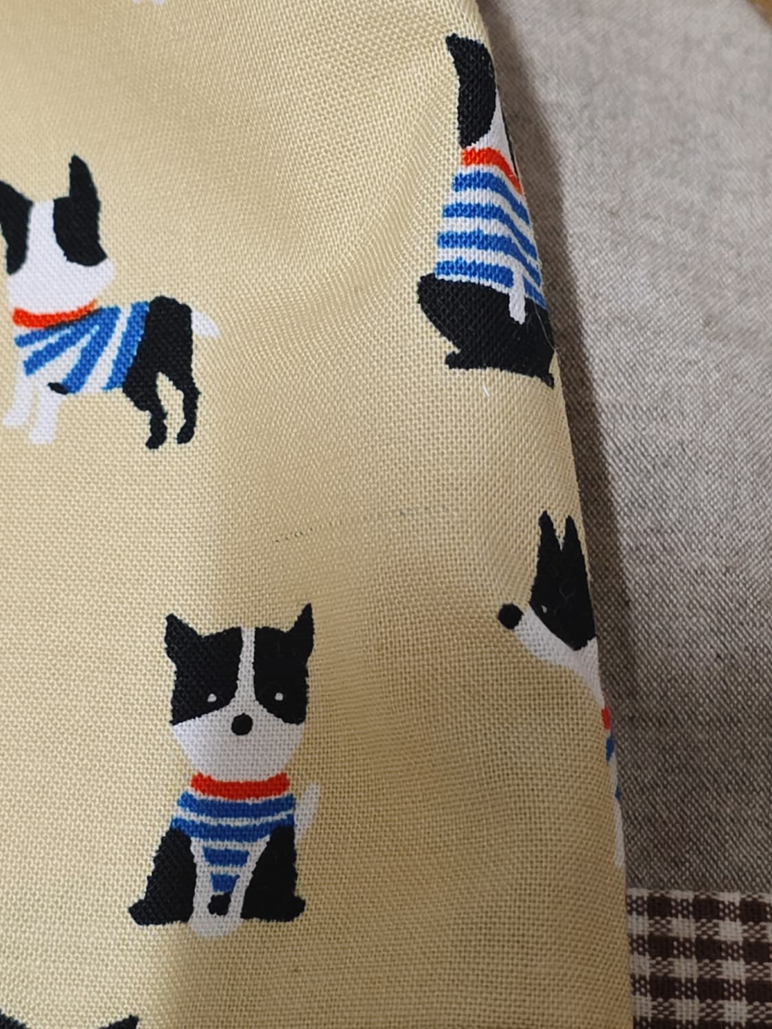 핸드메이드 세로가 긴 파우치 상품이미지3