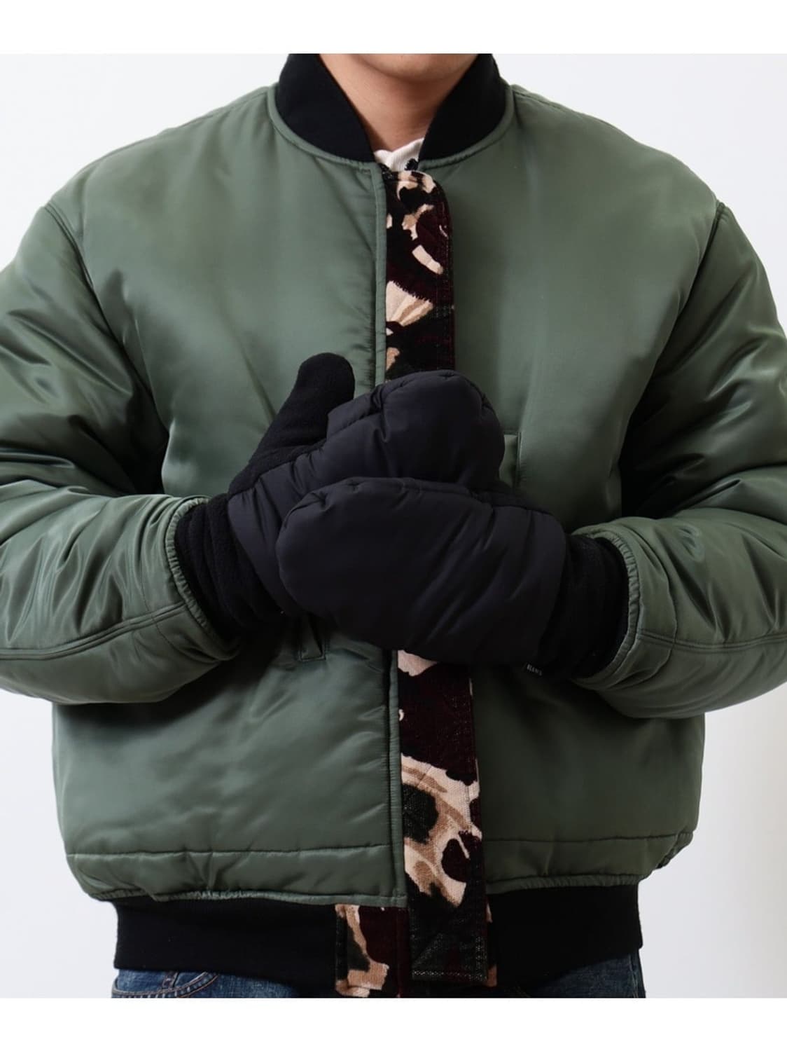 빔즈 벙어리 장갑 올리브 상품이미지5