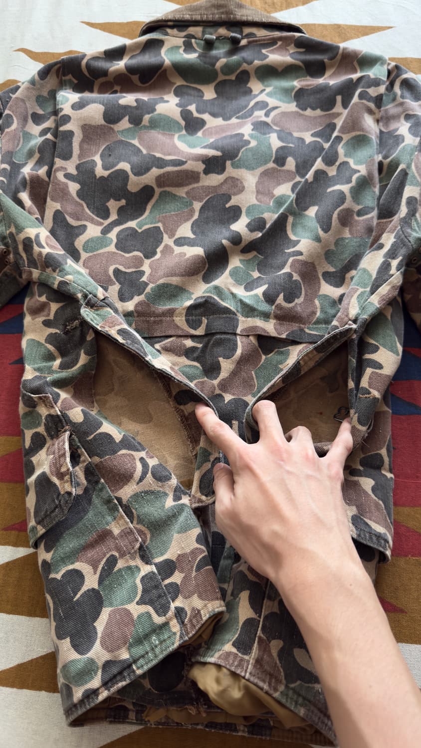 70s sears Duck Camo Hunting Jacket 상품이미지7