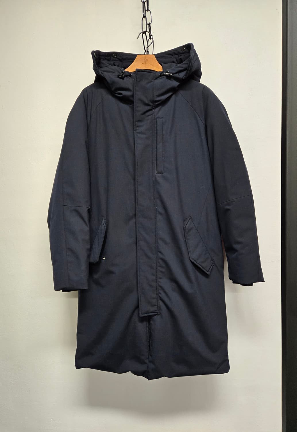 한섬 시스템 옴므 구스다운패딩 롱패딩 상품이미지1