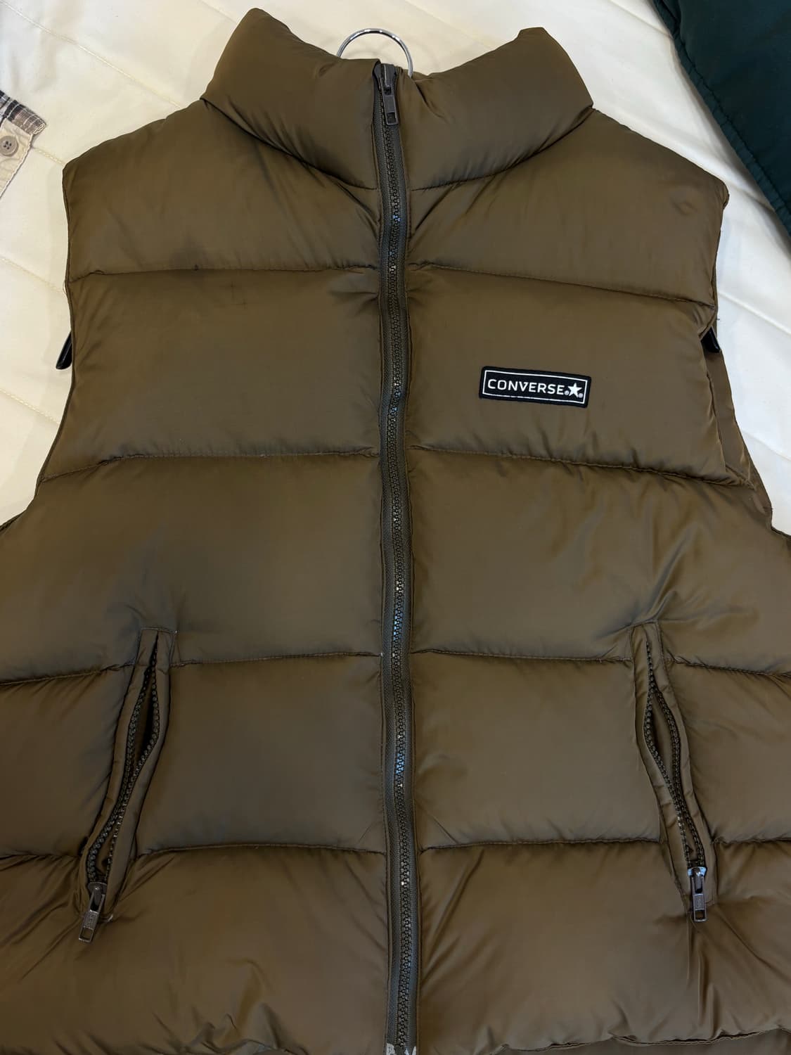 컨버스 빈티지 패딩 조끼 상품이미지2