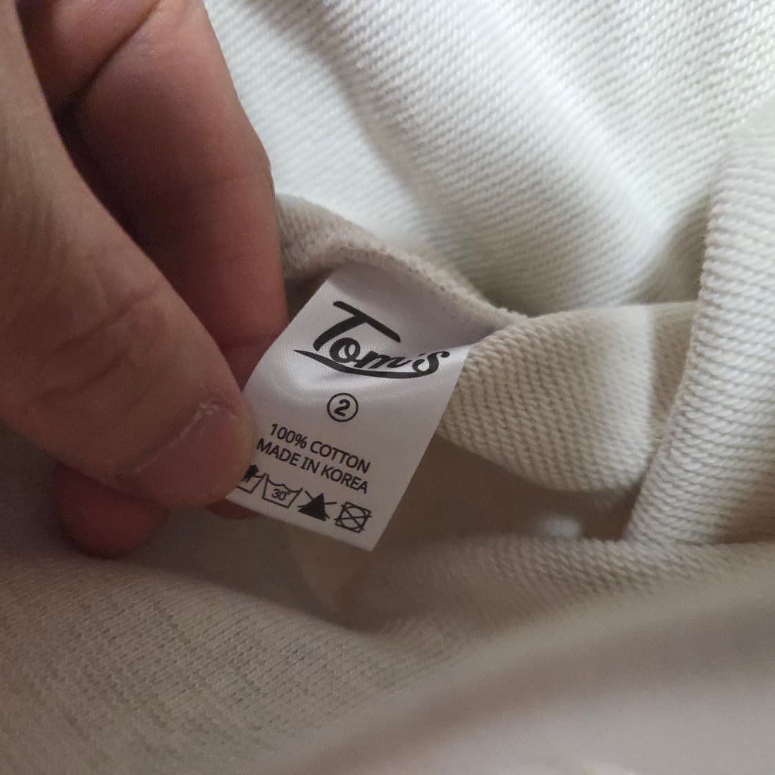 톰스벌스데이 1994 클래식 맨투맨 2 오트밀 상품이미지6