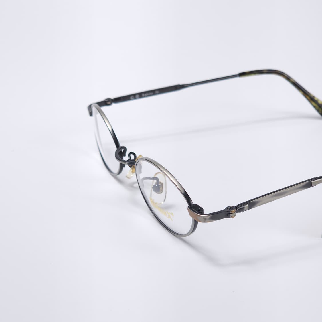 90년도 빈티지 오벌형 긱시크 안경 상품이미지4