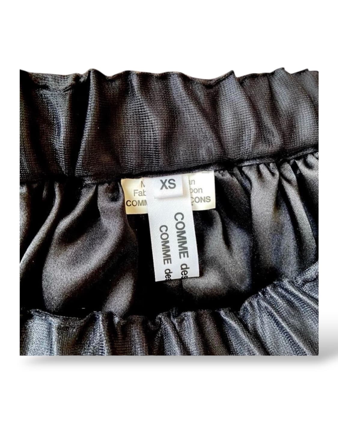 (rare) 꼼데가르송 레이어드 블랙 사루엘 하렘팬츠 상품이미지4