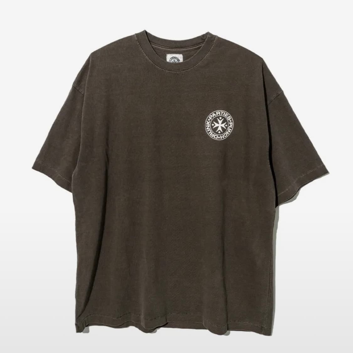 펀치드렁크파티즈 Garment Dyed Tee (Brown) 상품이미지1