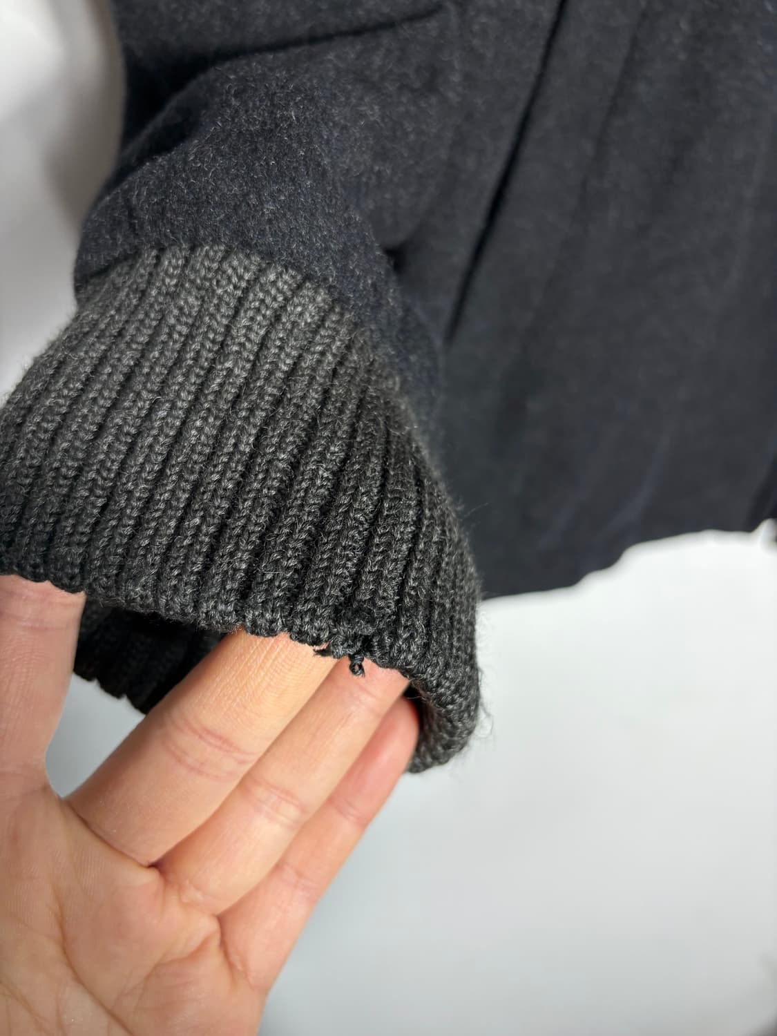 차콜 울 자켓 상품이미지5