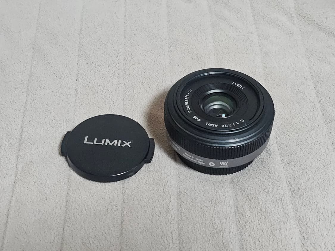 파나소닉 루믹스 20mm F1.7 II 팬케이크 렌즈 상품이미지1
