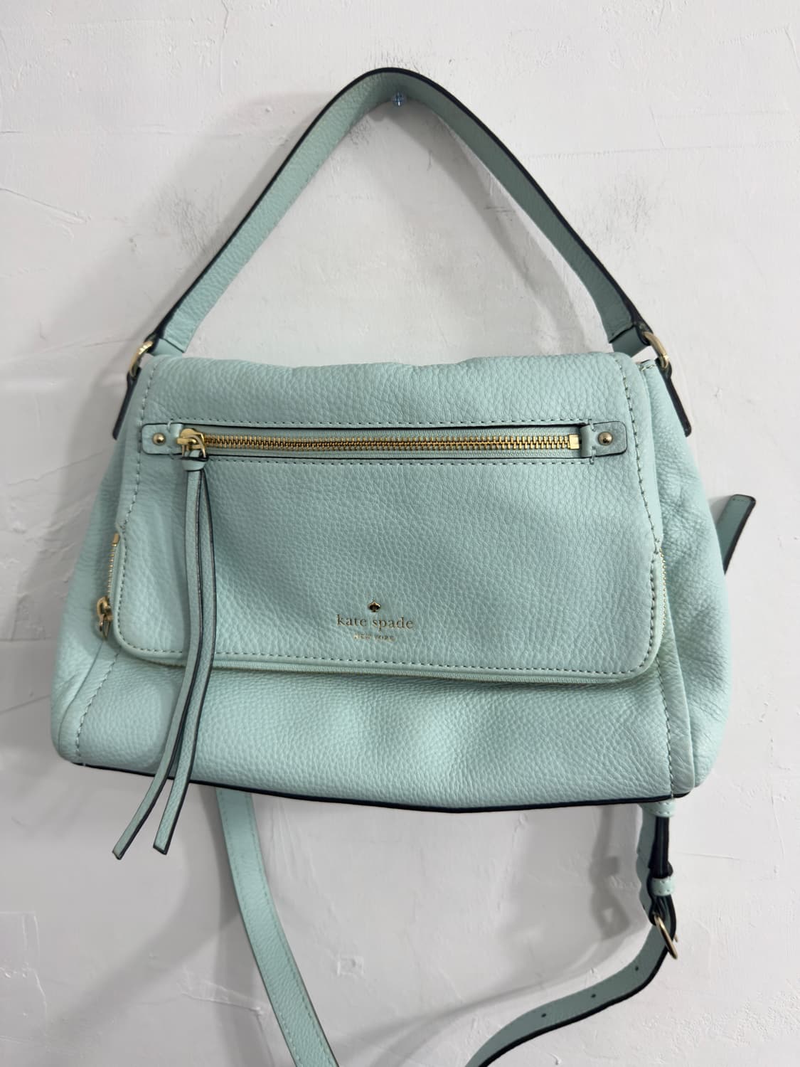 kate spade mint leather bag 상품이미지7
