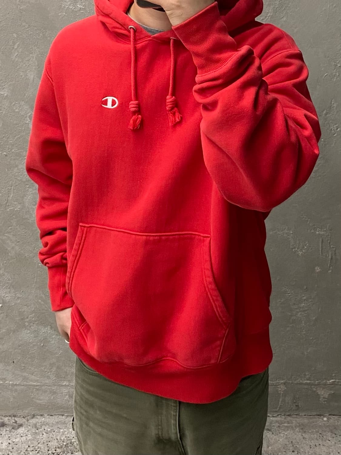 [L] Champion 챔피온 리버스 위브 후디 상품이미지6