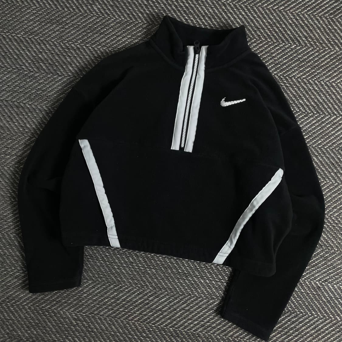 나이키 신형 우먼스 크롭 플리스 아노락y 3225 상품이미지1