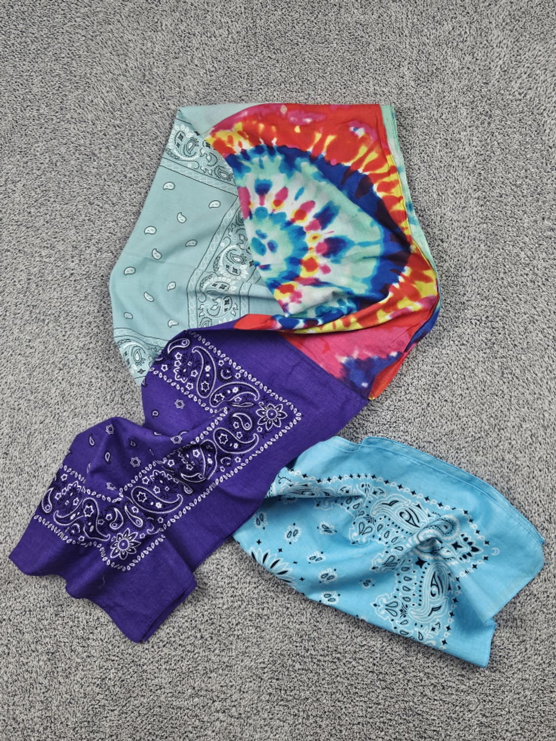 반다나 리워크 커스텀 스카프 머플러 / 10432 상품이미지2