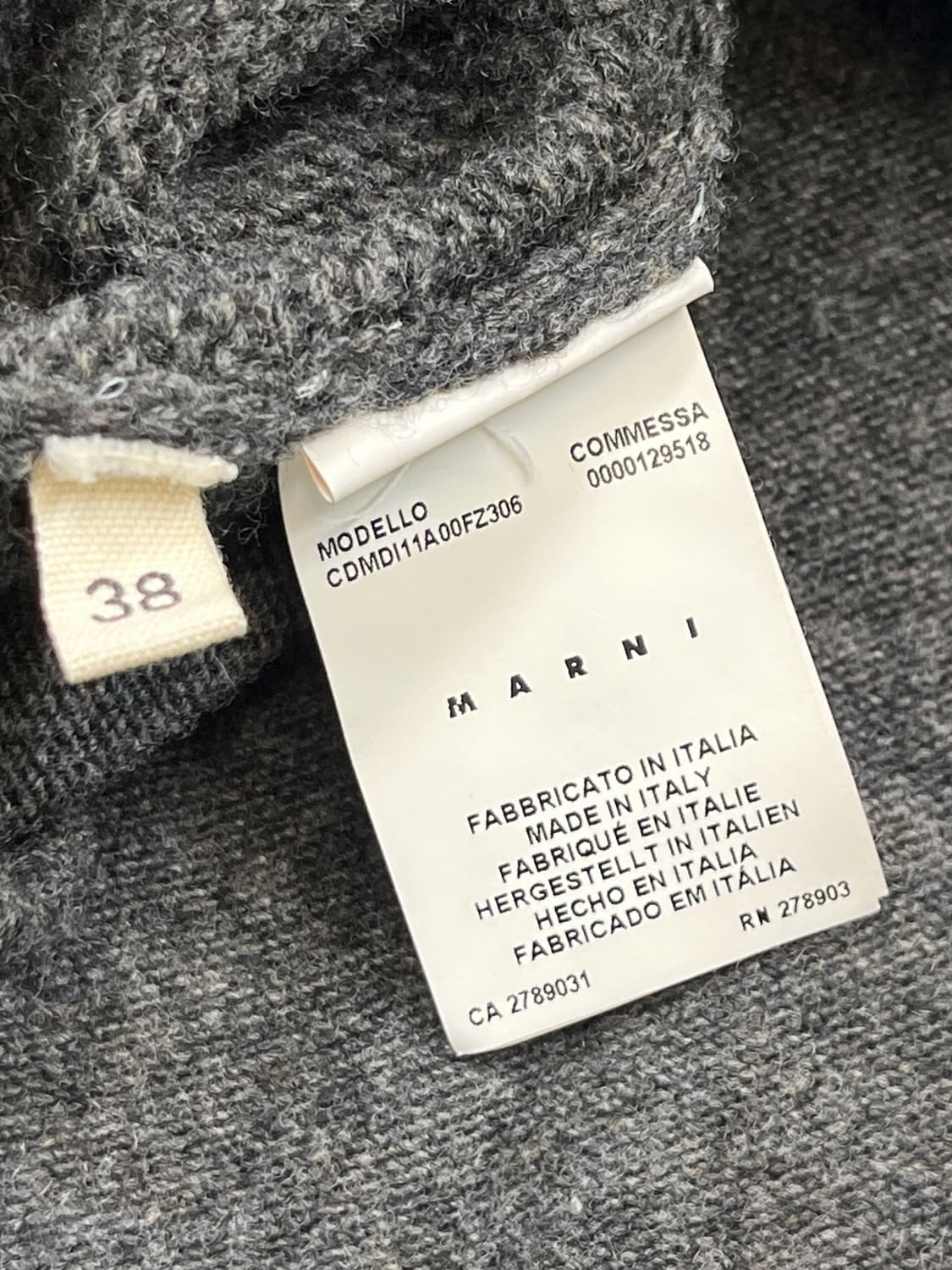 마르니 16f/w 라나 울 가디건 상품이미지7