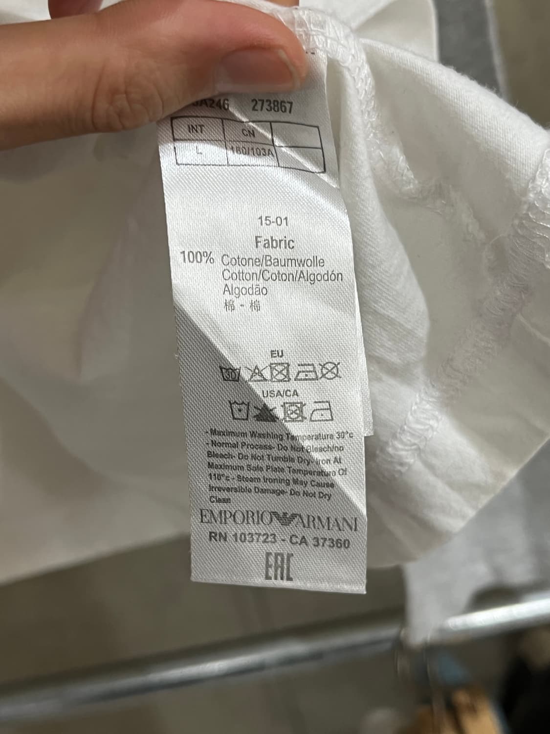 EMPORIO ARMANI LONG SLEEVE 상품이미지9