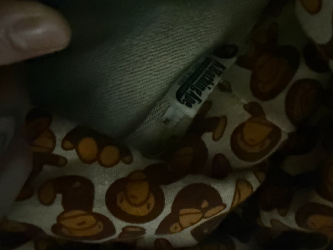 베이프 마일로후드집업 og xl 상품이미지4