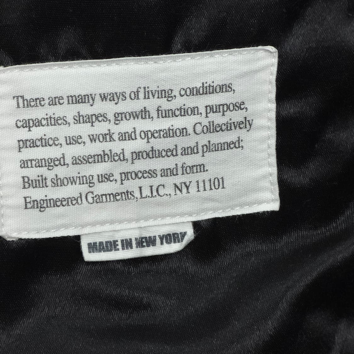 [L] 엔지니어드가먼츠 코튼 필드파카 (블랙/네이비) 상품이미지7