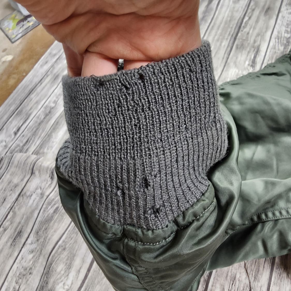 70s 알파 인더스트리 N-2B 헤비 플라잉 자켓 상품이미지8