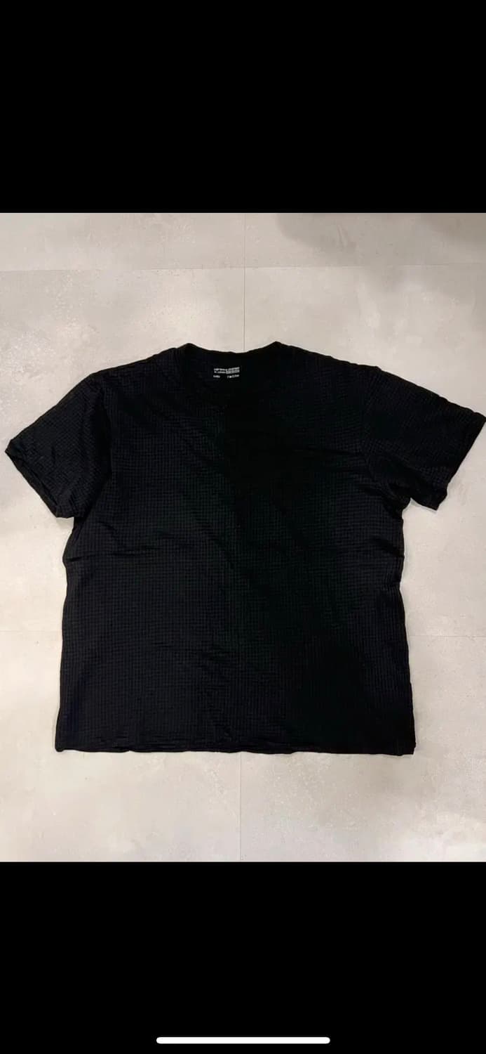 lady white co gauze t-shirt black 레이디화이트 상품이미지1