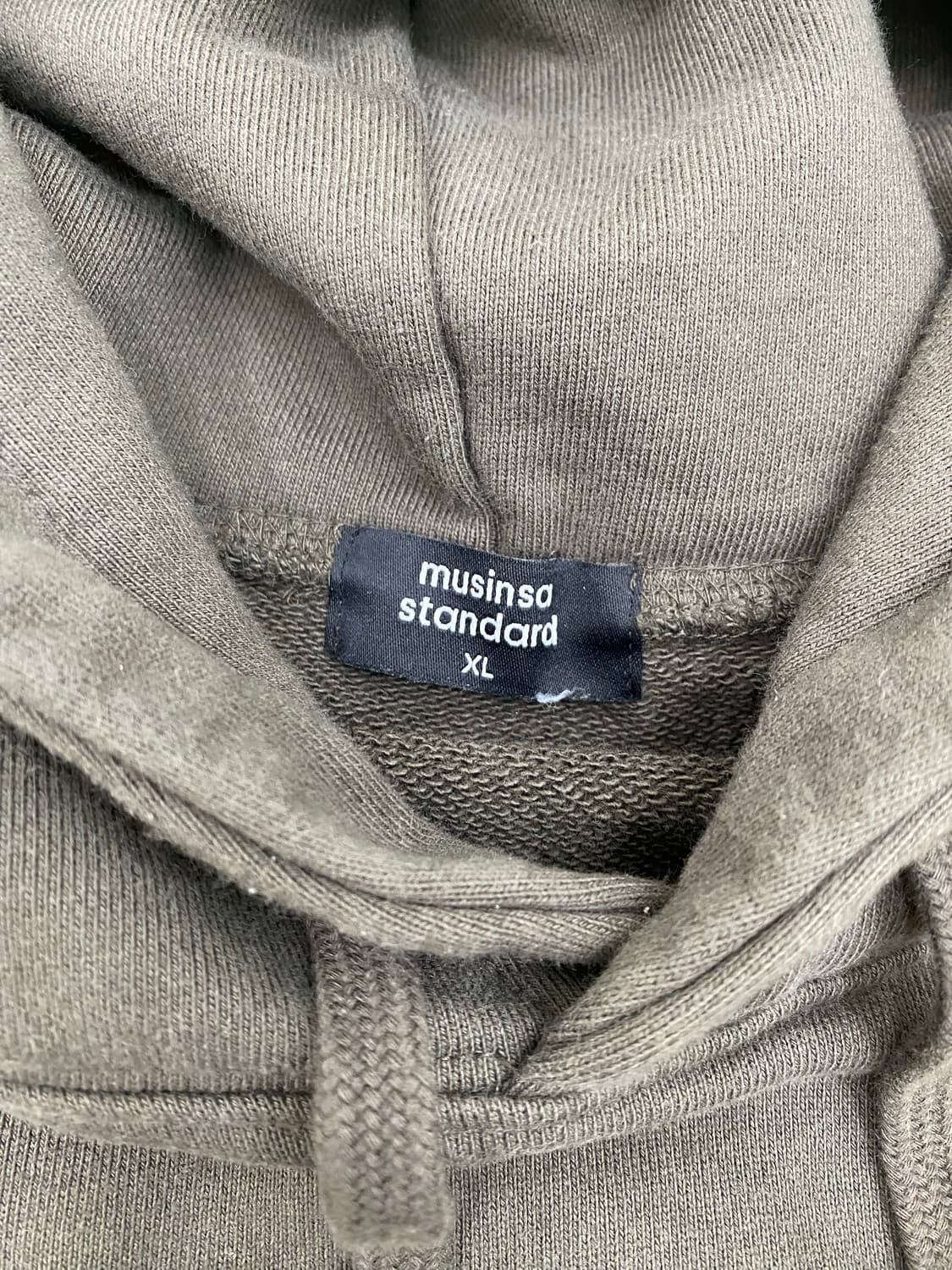 무신사 스탠다드 헤비웨이트 오버사이즈 후드티 XL 상품이미지5