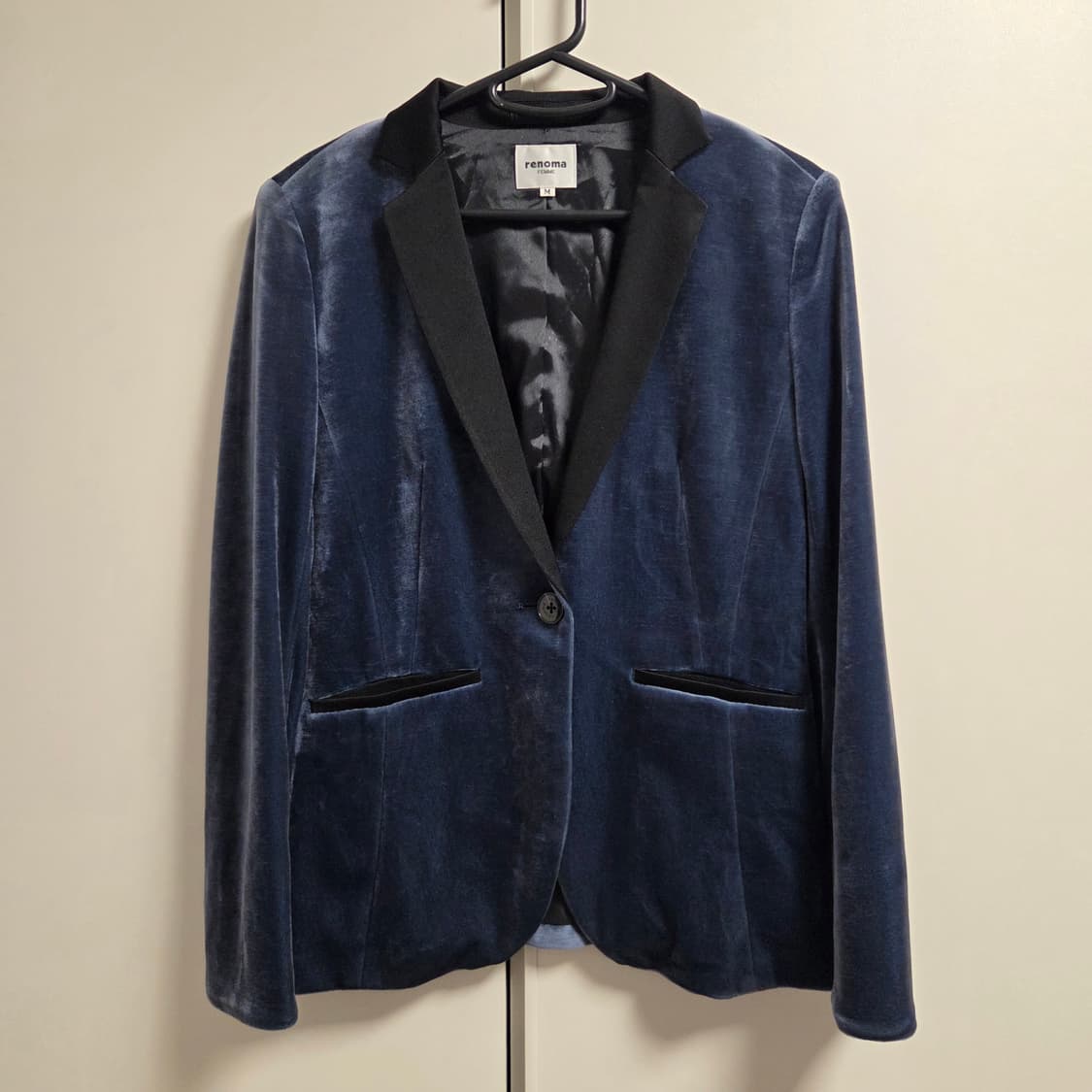 Renoma 일본판 벨벳 자켓 M-L 상품이미지1