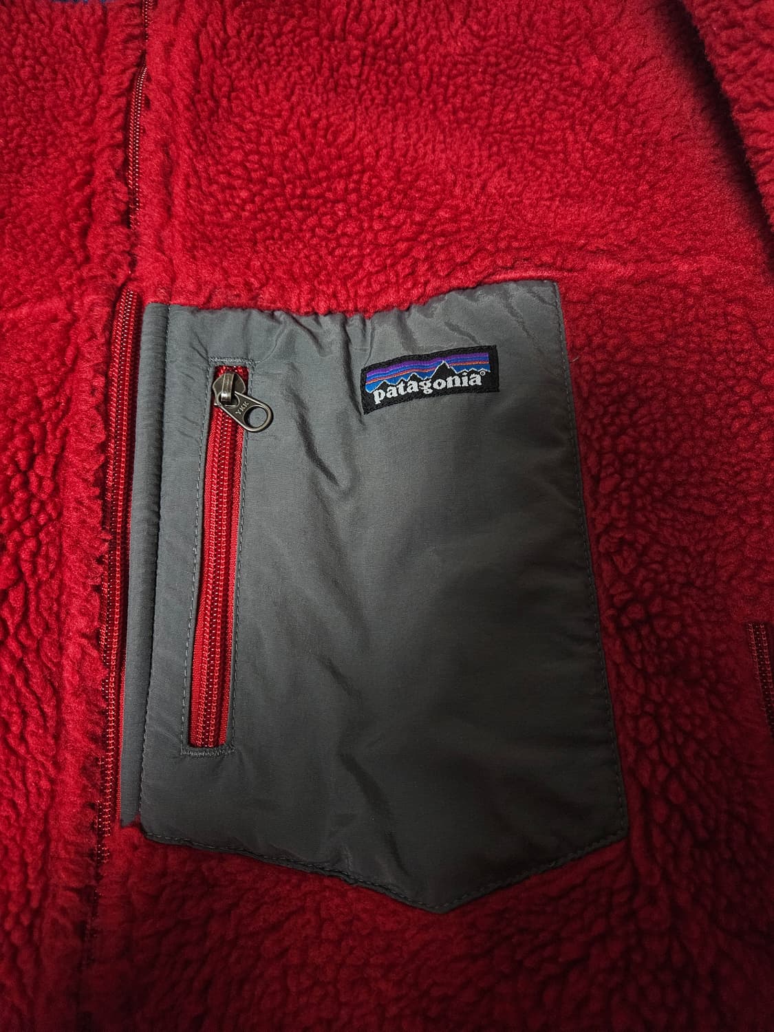 파타고니아 레트로 자켓 딥파일 레드 S 상품이미지3
