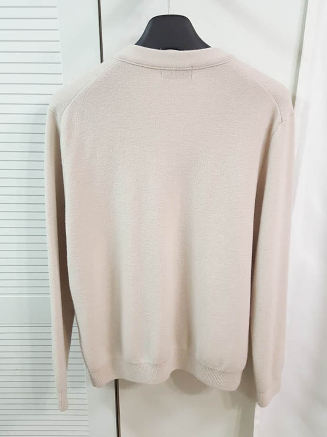 로가디스 남성 모100 가디건 베이지 105 상품이미지5