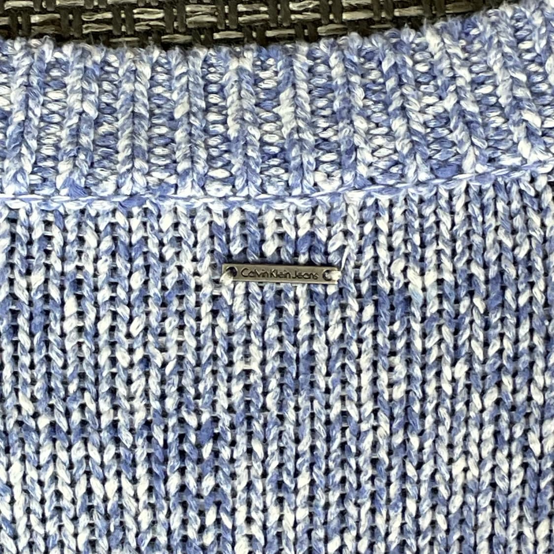 캘빈클라인 블루 니트 롱가디건 xs 상품이미지5