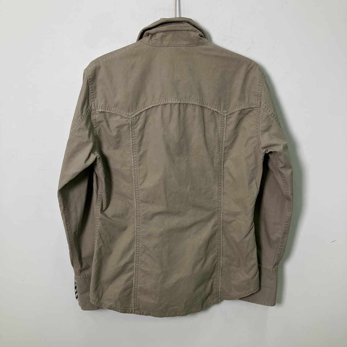 버버리 블랙라벨 와이어 밀리터리 셔츠 자켓 M 상품이미지2