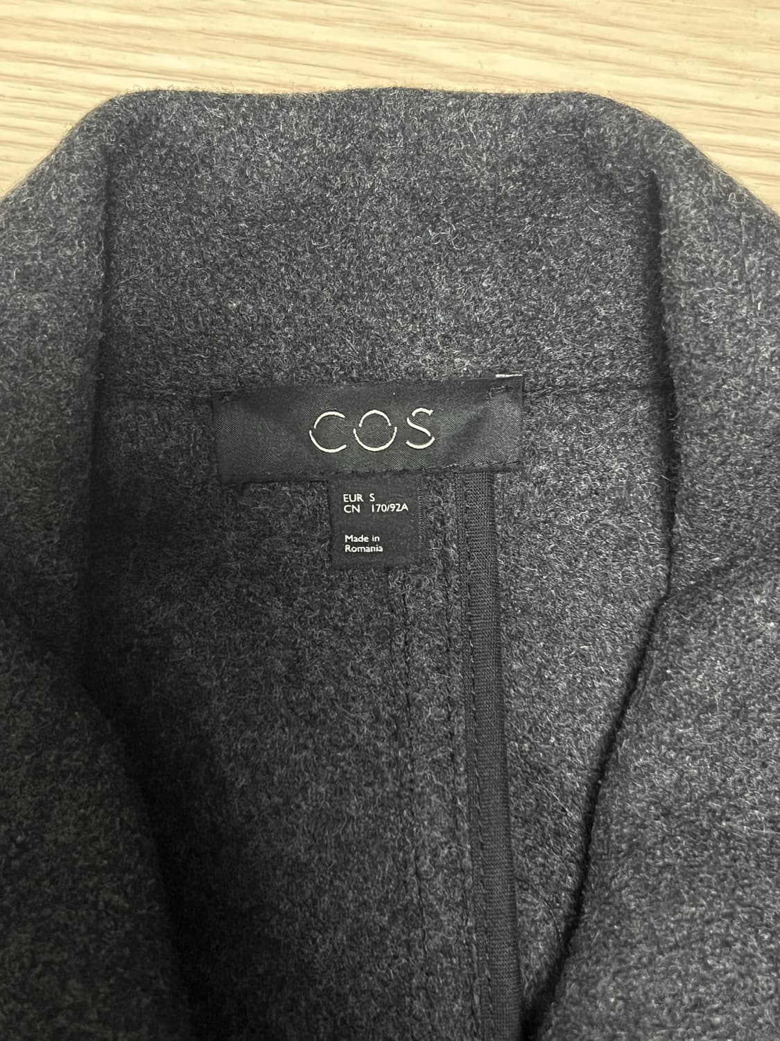 COS 울 숏자켓 상품이미지3