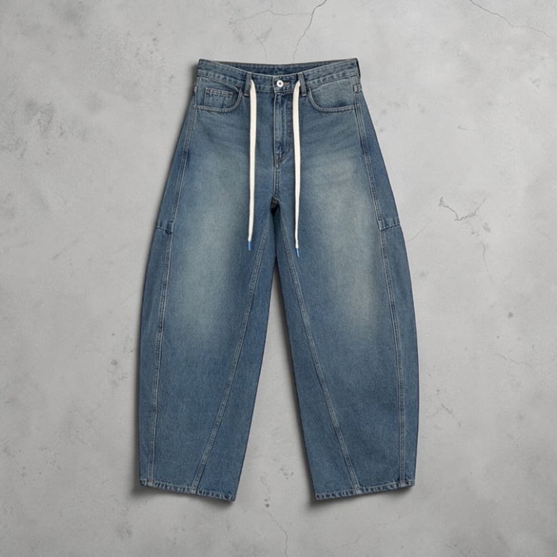 라츠유 빈티지 스트랩 데님 상품이미지2