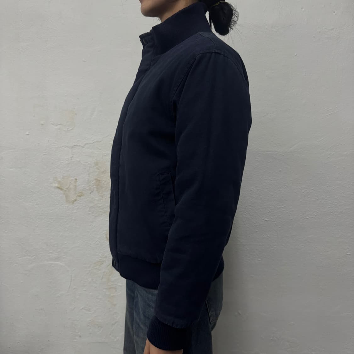 유나이티드 애로우즈 블루라벨 네이비 USN 복각 코튼 혼방 밀리터리 자켓 상품이미지2