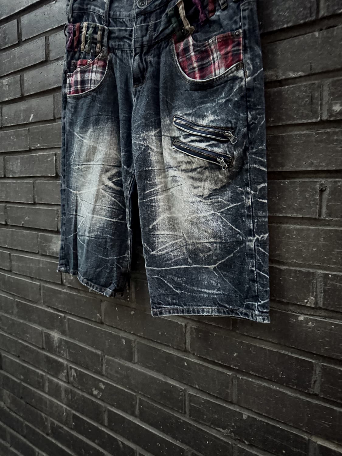 Crushed Check Pocket Pants 상품이미지4