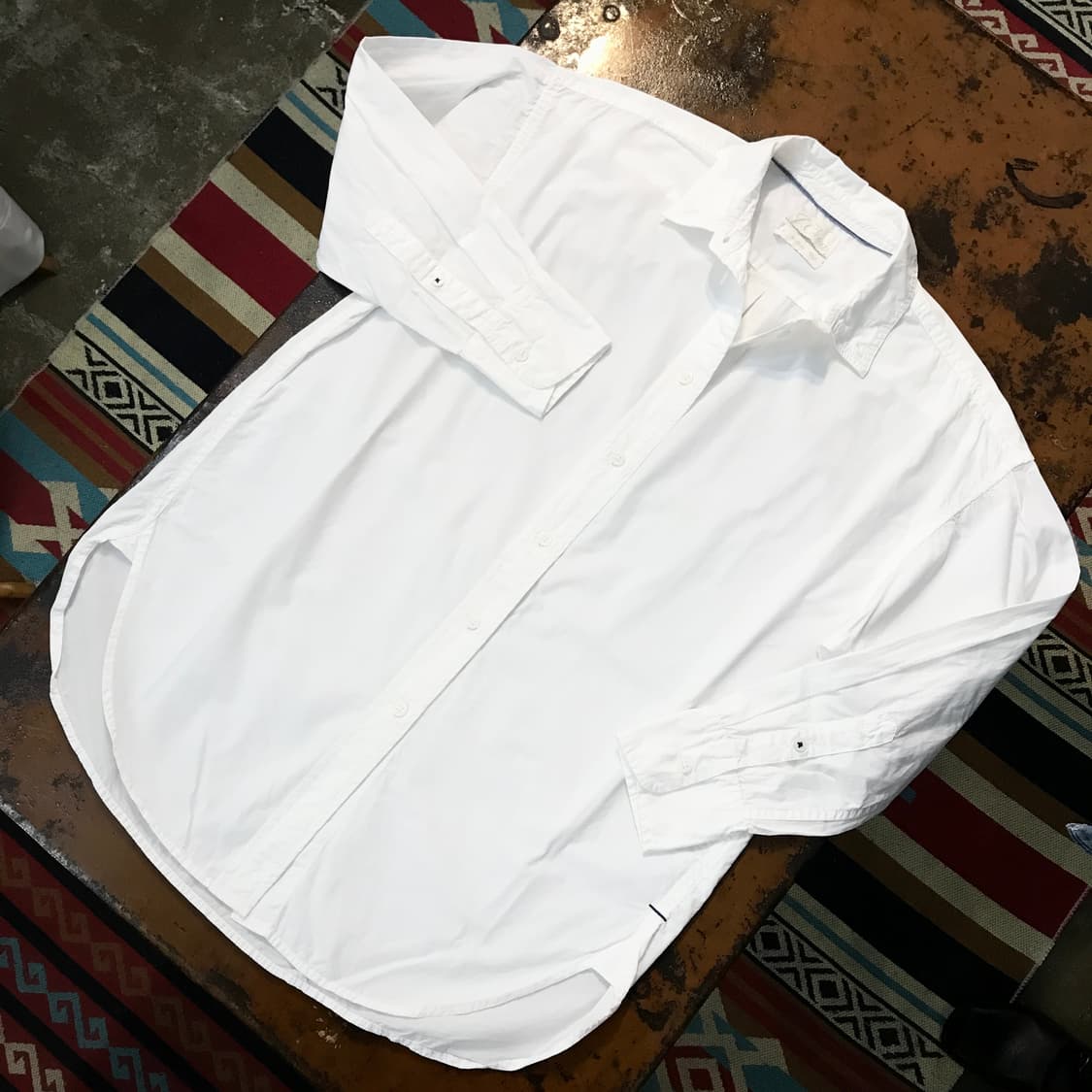 J crew 제이크루 화이트 코튼 셔츠 여성 프리사이즈  상품이미지2