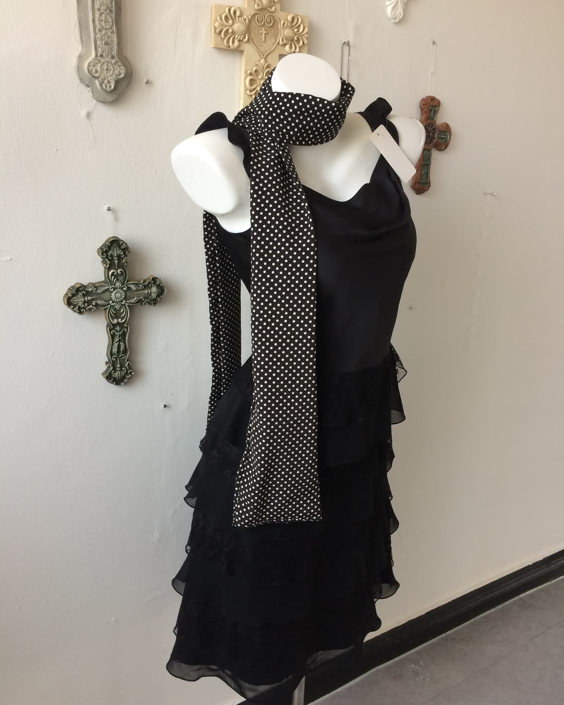 dot pattern scarf 상품이미지6