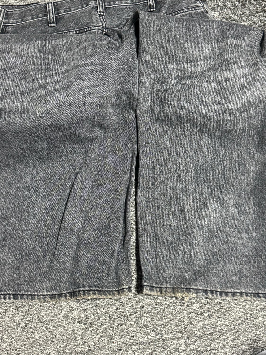 해칭룸 워시드 진 워시드 블랙[3] 상품이미지4