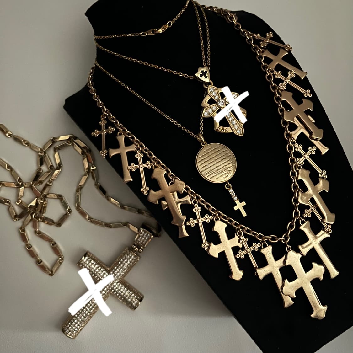 빈티지 악세서리 목걸이 팔찌 반지 갸루 펑크 체인 락시크 상품이미지6