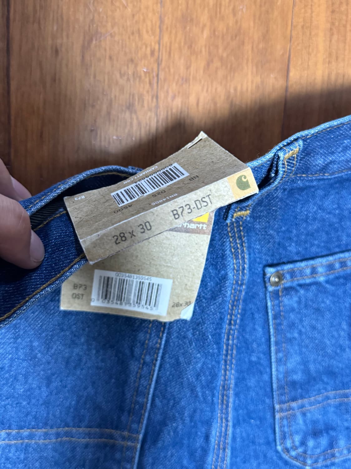 칼하트 더블니 카펜터 B73 28x30 새상품 상품이미지5