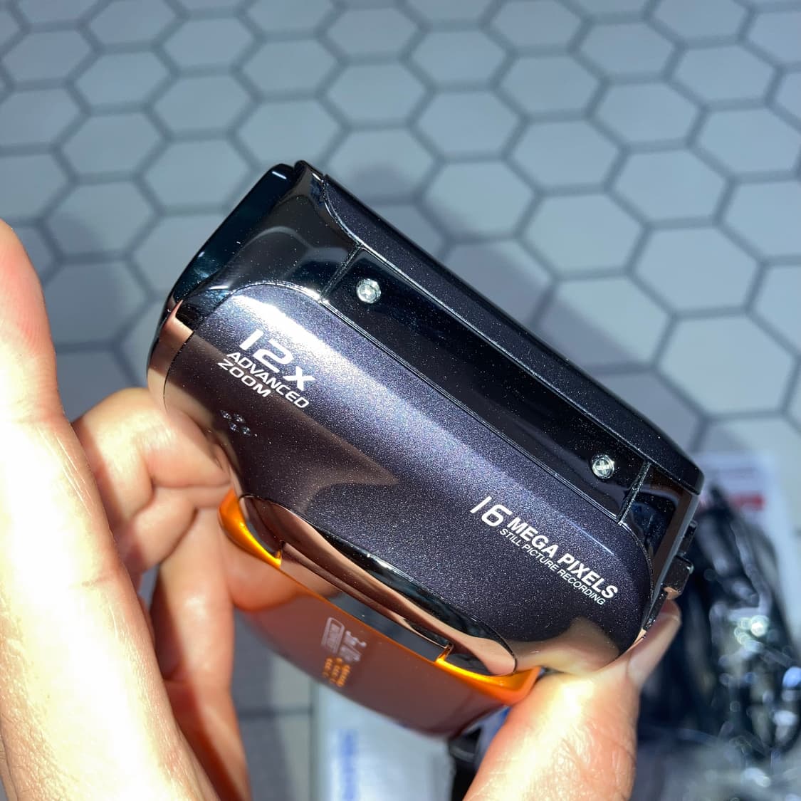 파나소닉 HX-WA10  오렌지 빈티지 캠코더 뉴진스 혜인 상품이미지5