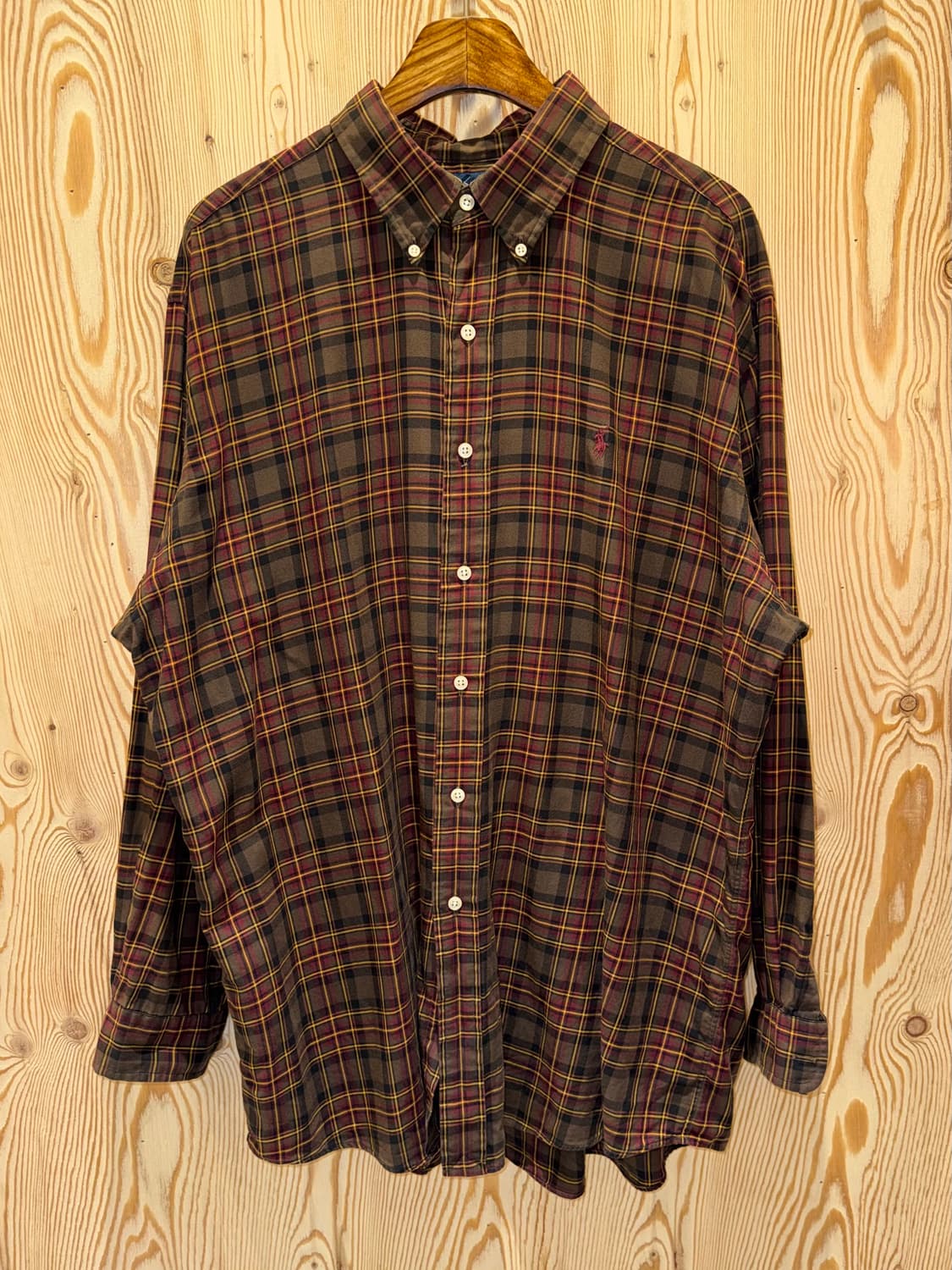 폴로 랄프로렌 체크 셔츠 상품이미지1