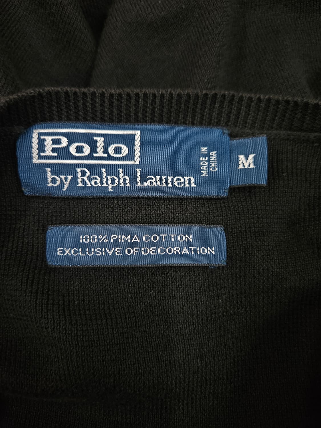 폴로 랄프로렌 브이넥 니트 급처 상품이미지5