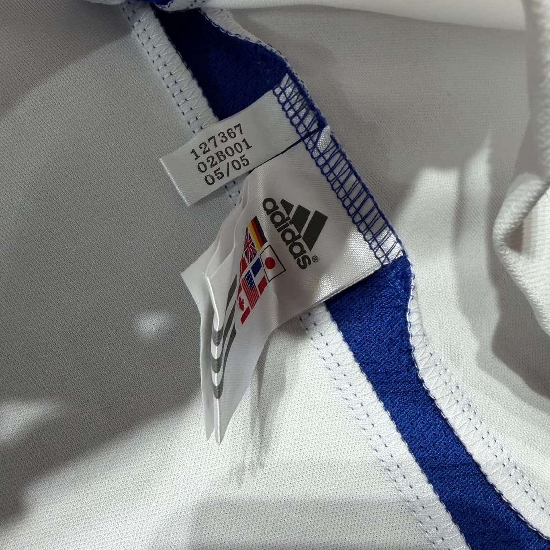 아디다스 풋볼 져지 반팔 L 블록코어 상품이미지3