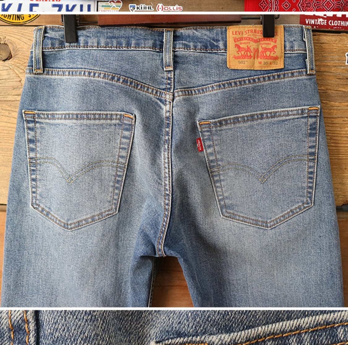 levis 리바이스 502 슬림핏 데님 30사이즈  상품이미지5