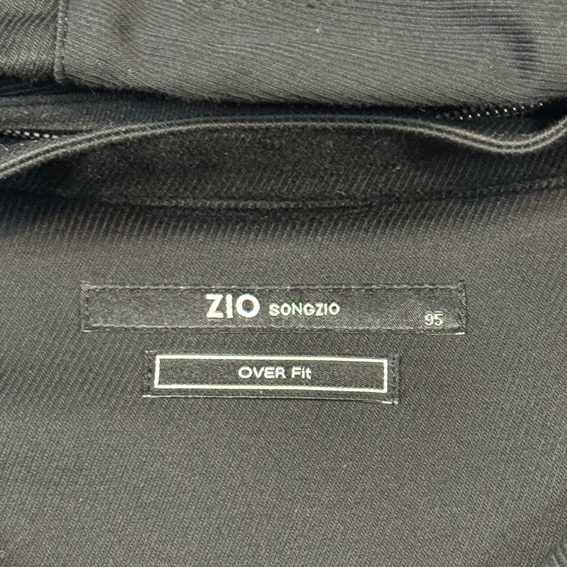 M) ZIO 송지오 버튼다운 오버핏 후드 셔츠 자켓 상품이미지7