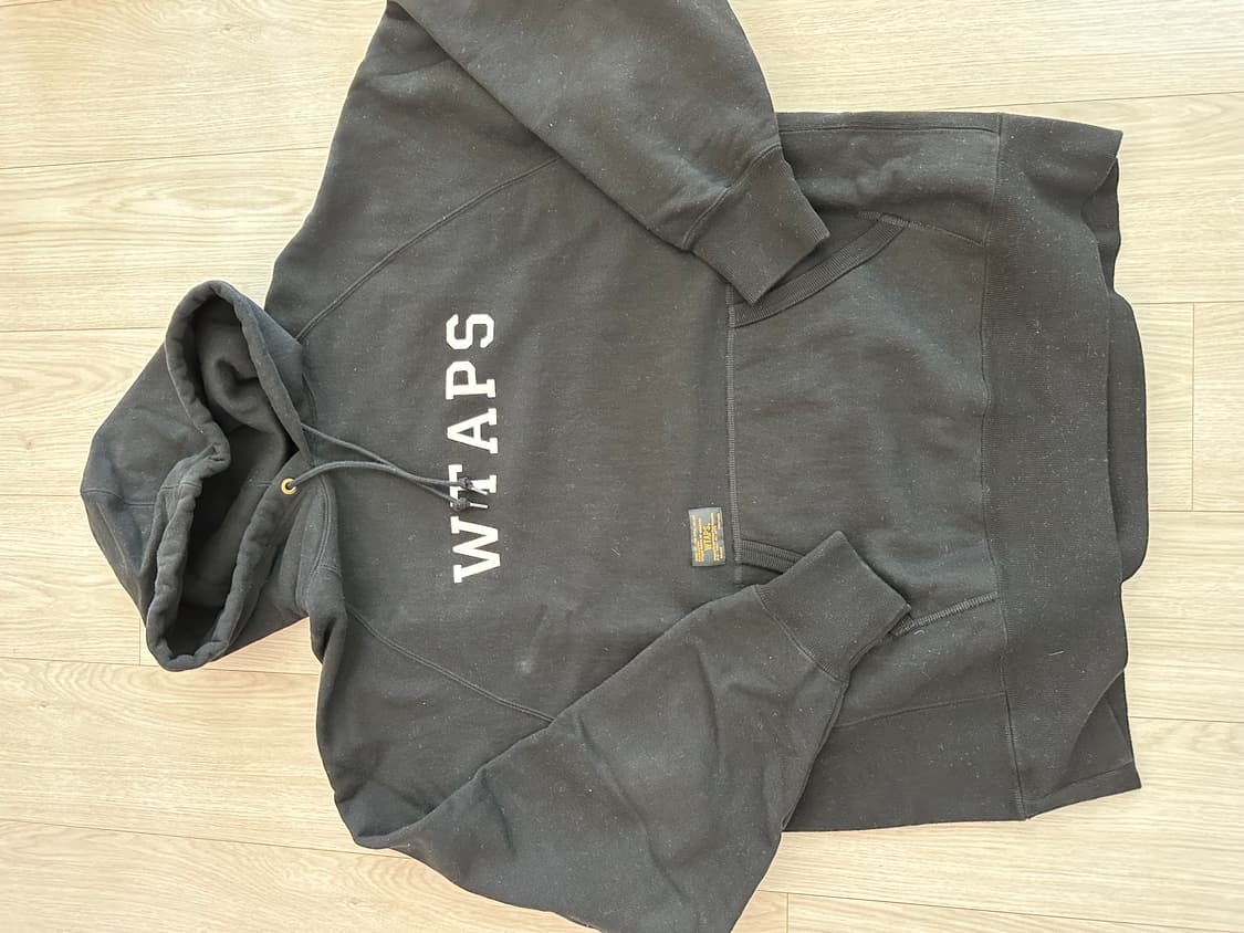 17 wtaps 더블탭스 디자인 후드 xl 상품이미지1