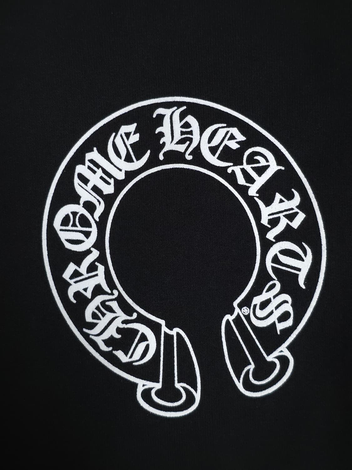 [XXL] 크롬하츠 홀스슈 플로랄 후드 블랙 상품이미지5