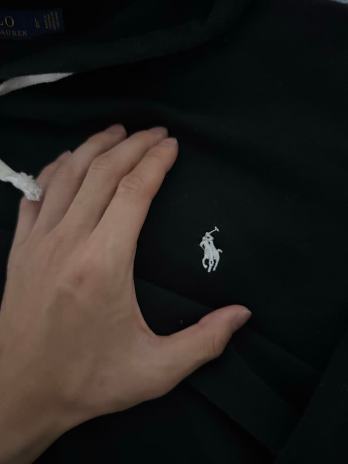 폴로 기모 후드집업 상품이미지2